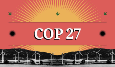 COP 27: ¿Cumbre de Cambio Climático definitiva?